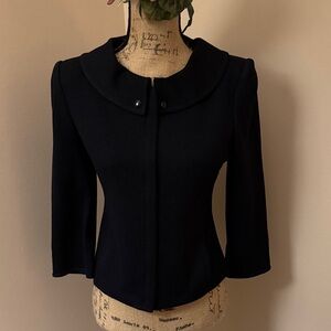 Elegant Black Women's Jacket by St John